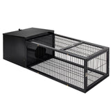 i.Pet Rabbit Cage Hutch Cages Indoor Outdoor Hamster Enclosure Pet Metal Carrier