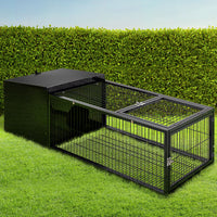 i.Pet Rabbit Cage Hutch Cages Indoor Outdoor Hamster Enclosure Pet Metal Carrier