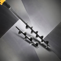 Giantz Power Garden Spiral Auger Hole Digger Earth Drill Bit Φ75x300 & 600mm - Catching Deals