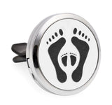Car Air Freshener Vent Clip Metal Stainless Steel Fragrance Perfume Oil Diffuser
