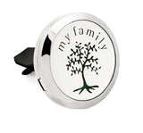 Car Air Freshener Vent Clip Metal Stainless Steel Fragrance Perfume Oil Diffuser