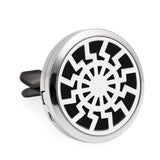 Car Air Freshener Vent Clip Metal Stainless Steel Fragrance Perfume Oil Diffuser