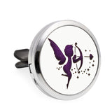 Car Air Freshener Vent Clip Metal Stainless Steel Fragrance Perfume Oil Diffuser