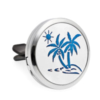 Car Air Freshener Vent Clip Metal Stainless Steel Fragrance Perfume Oil Diffuser