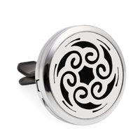 Car Air Freshener Vent Clip Metal Stainless Steel Fragrance Perfume Oil Diffuser