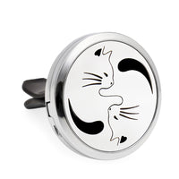 Car Air Freshener Vent Clip Metal Stainless Steel Fragrance Perfume Oil Diffuser