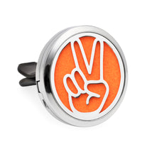 Car Air Freshener Vent Clip Metal Stainless Steel Fragrance Perfume Oil Diffuser