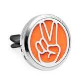 Car Air Freshener Vent Clip Metal Stainless Steel Fragrance Perfume Oil Diffuser