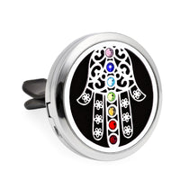 Car Air Freshener Vent Clip Metal Stainless Steel Fragrance Perfume Oil Diffuser