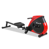 Rowing Exercise Machine Rower Resistance Fitness Gym Home Cardio Equipment New - Catching Deals