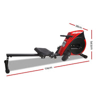 Rowing Exercise Machine Rower Resistance Fitness Gym Home Cardio Equipment New - Catching Deals