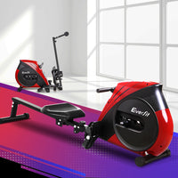 Rowing Exercise Machine Rower Resistance Fitness Gym Home Cardio Equipment New - Catching Deals
