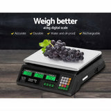 eMAJIN Scales Digital Kitchen 40KG Weighing Scales Shop Market LCD - Catching Deals