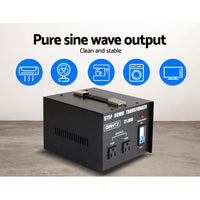 2000W Step Down Transformer 240V-110V Stepdown Voltage Converter AU-US Appliances