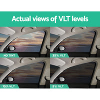 15% VLT Window Tint Film Black Roll Car Auto Home 76cm X 7m Tinting Tool DIY